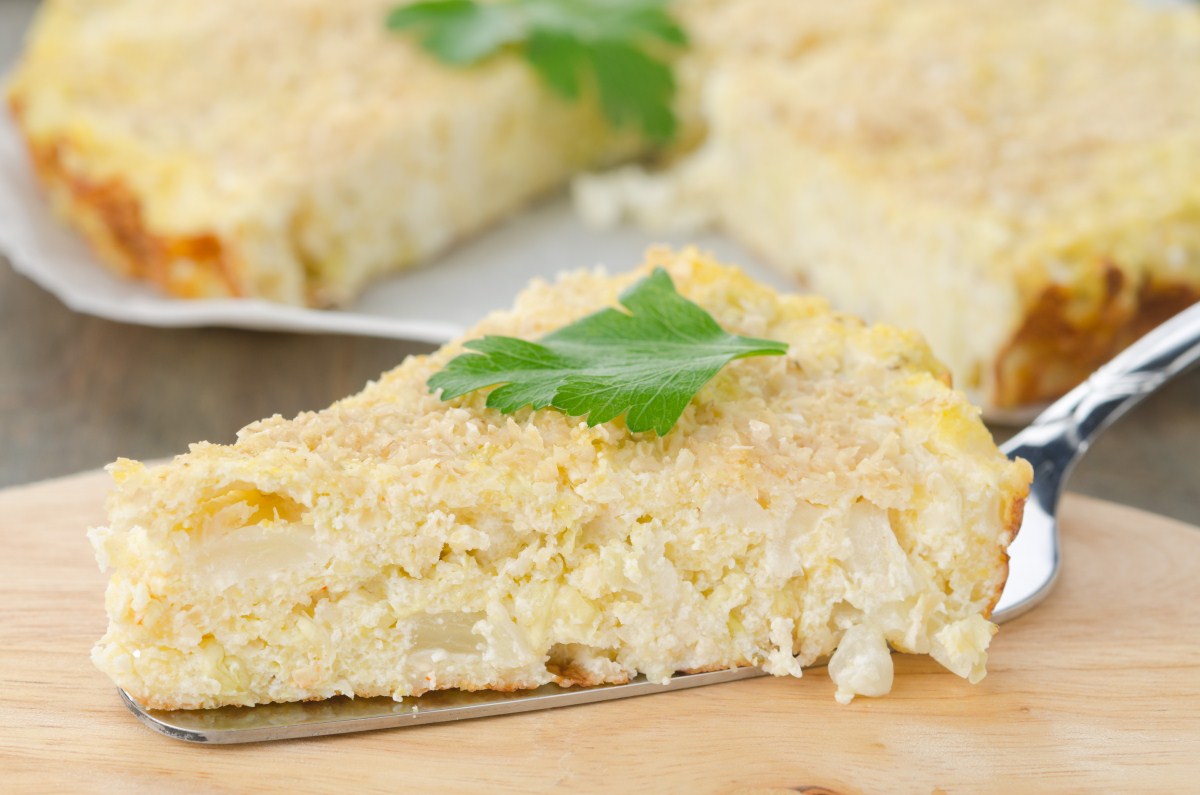 SFORMATO DI TOPINAMBUR, RICOTTA DI CAPRA E NOCI