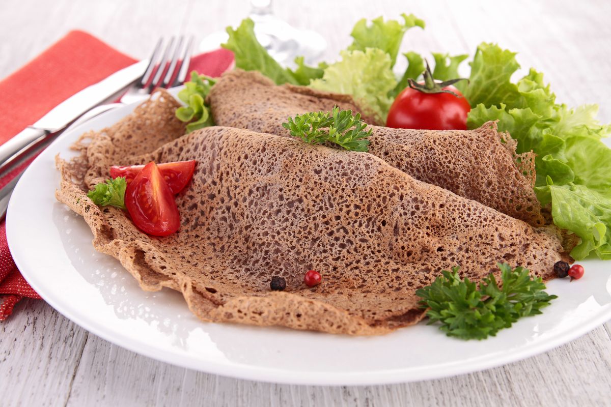 CREPES DI RISO E GRANO SARACENO