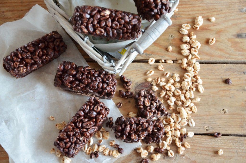 BARRETTE DI CEREALI E CIOCCOLATO