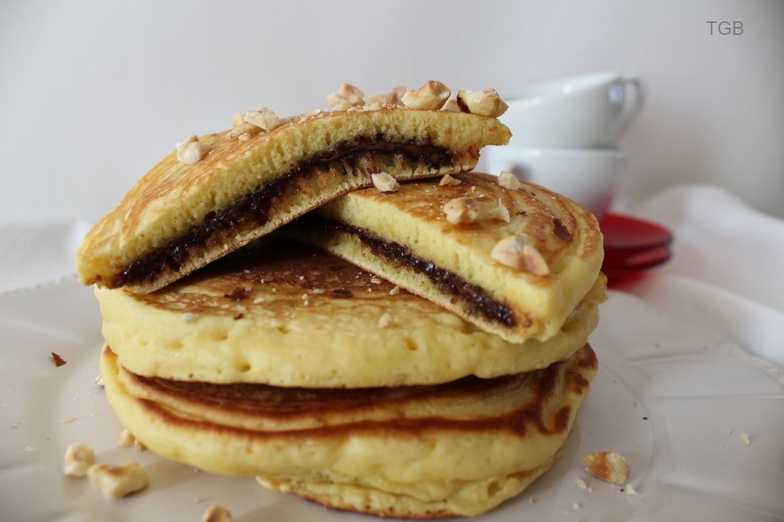 PANCAKES RIPIENi AL CIOCCOLATO